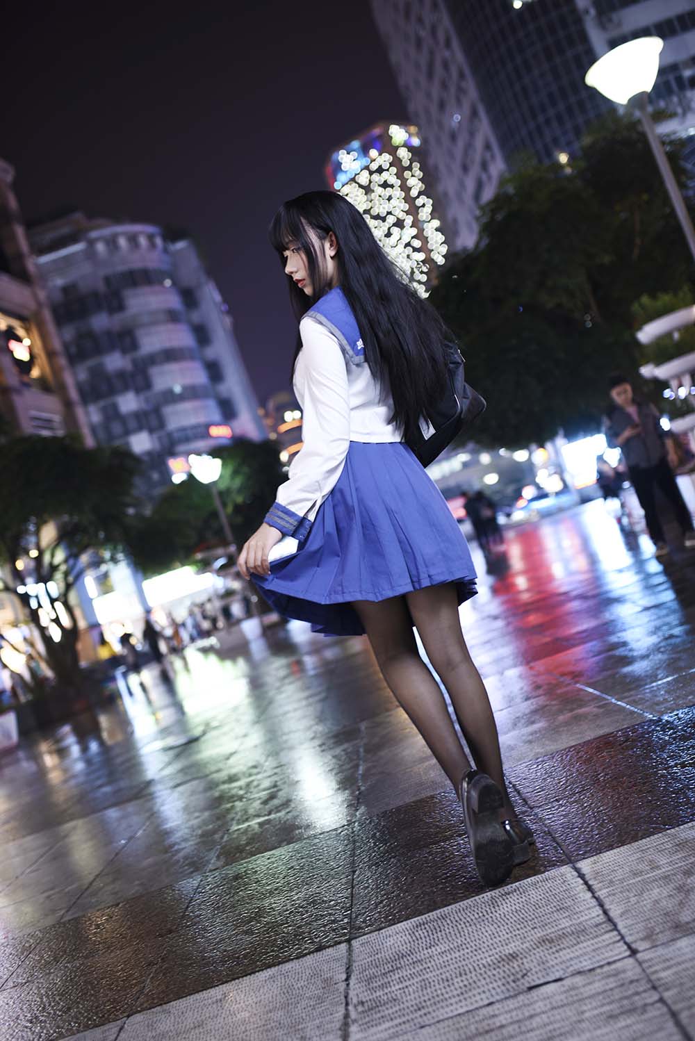 九曲Jean – JK制服 Cosplay-第2张