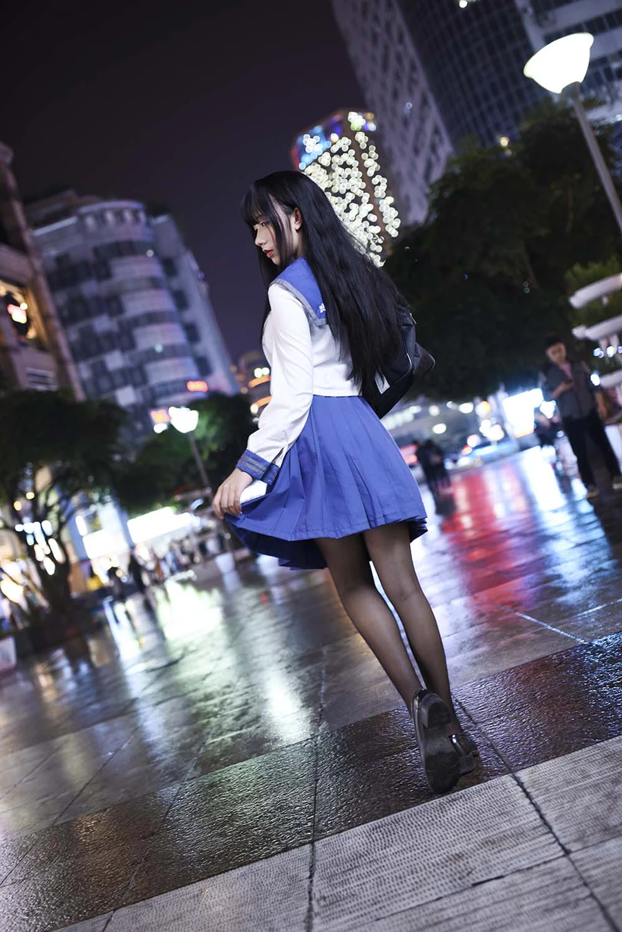 九曲Jean – JK制服 Cosplay-第2张