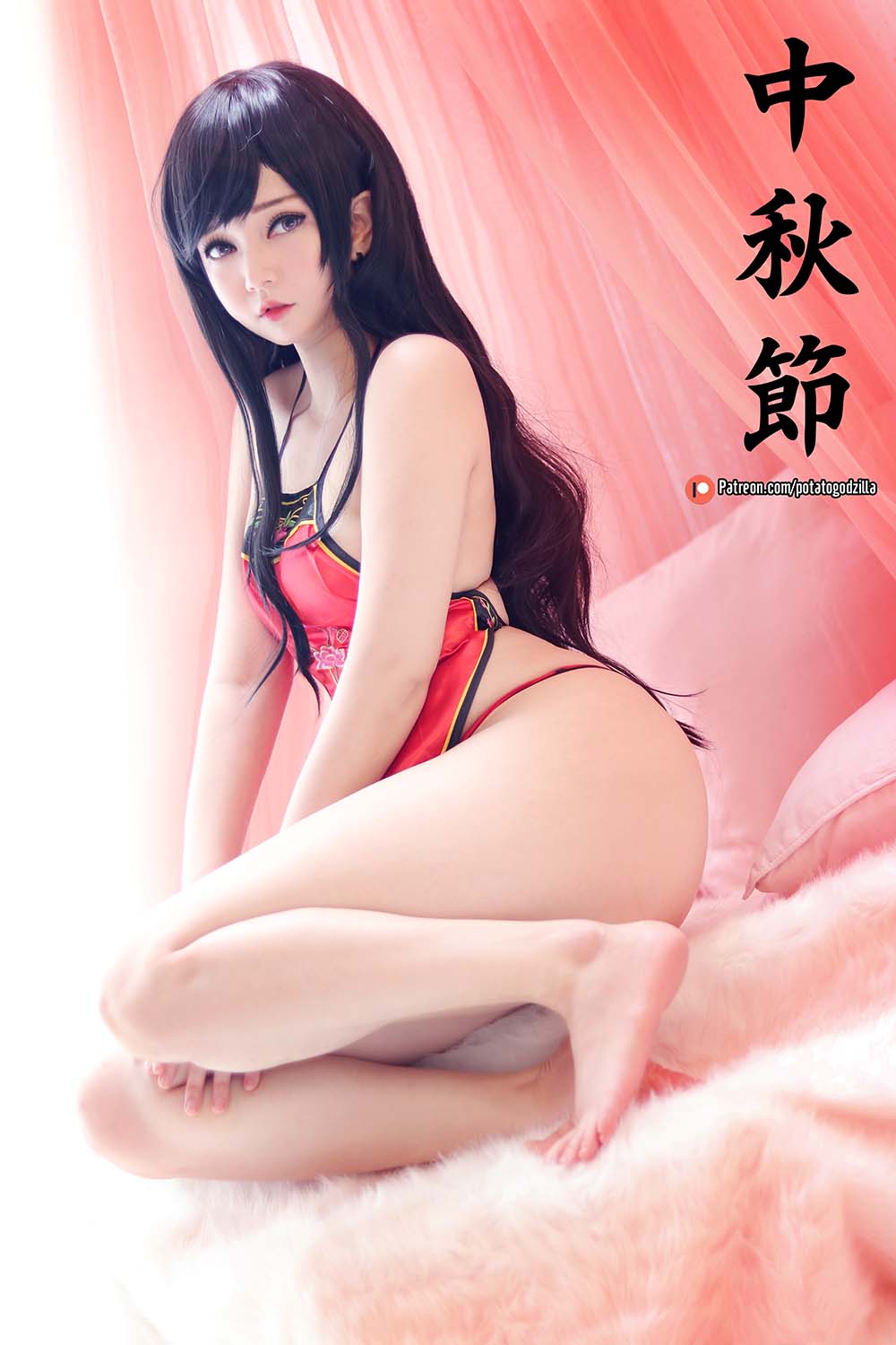 Potato Godzilla – Happy Mid Autumn 2019 Cosplay-第1张