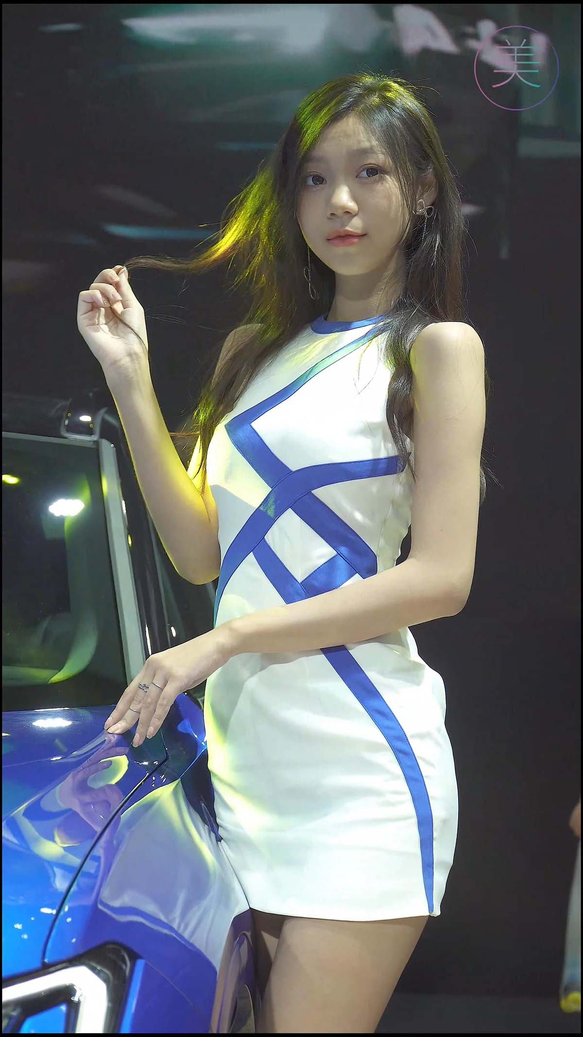 2021 东莞秋季车展 Racing Model FORD车模02 街拍-第2张