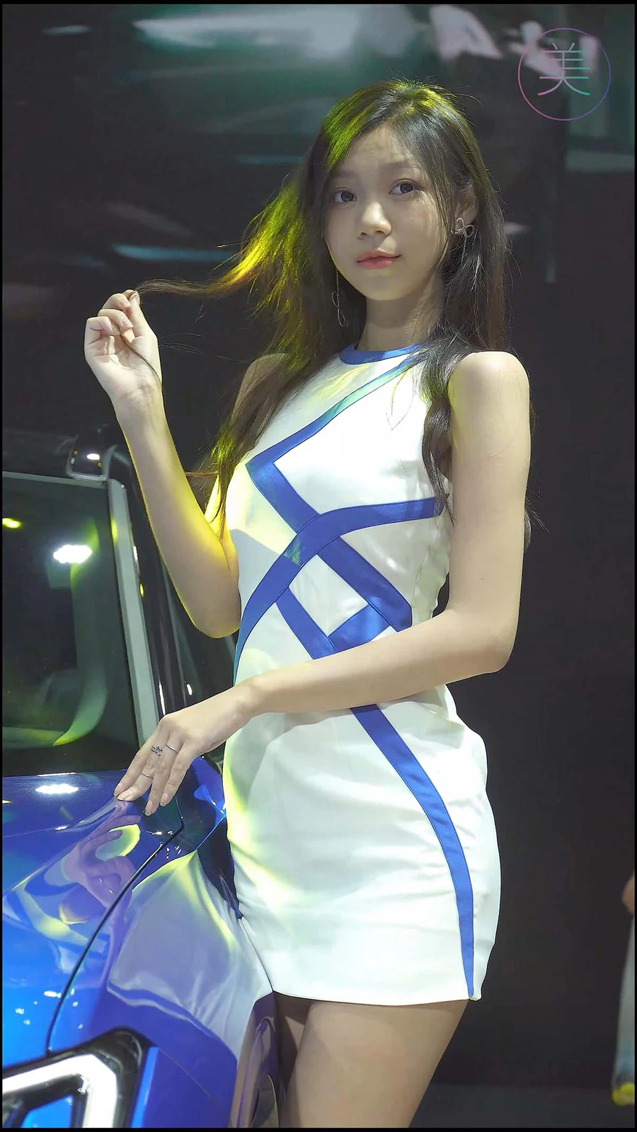 2021 东莞秋季车展 Racing Model FORD车模02 街拍-第2张