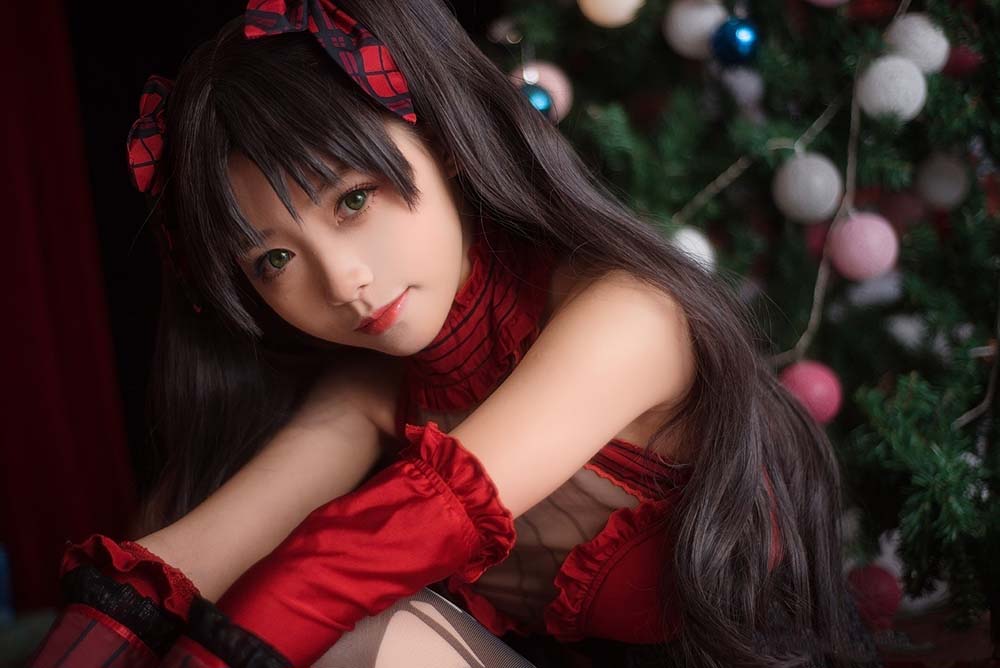 大大卷卷小卷 – 内衣双马尾 Cosplay-第1张