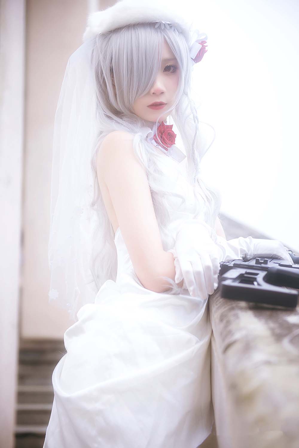 五更百鬼- 婚纱 Cosplay-第1张