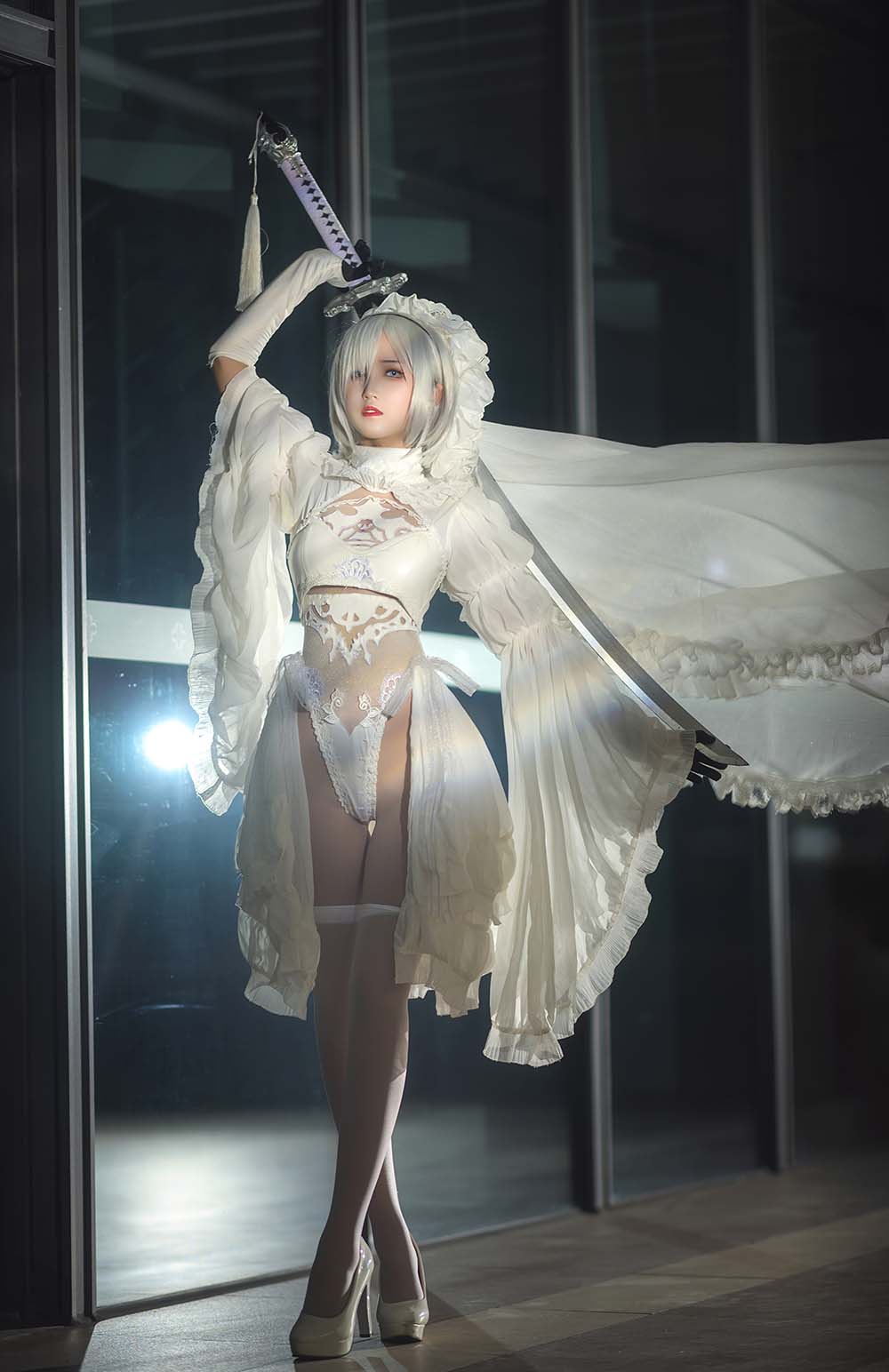三度_69 – 2B自拍 Cosplay-第2张
