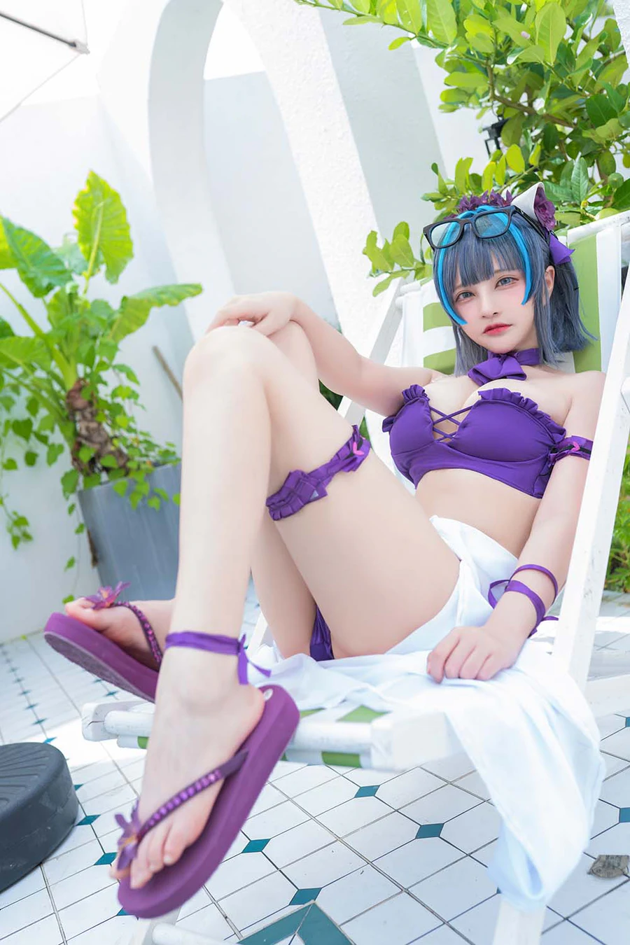 千夜未来 – 柴郡 Cosplay-第2张