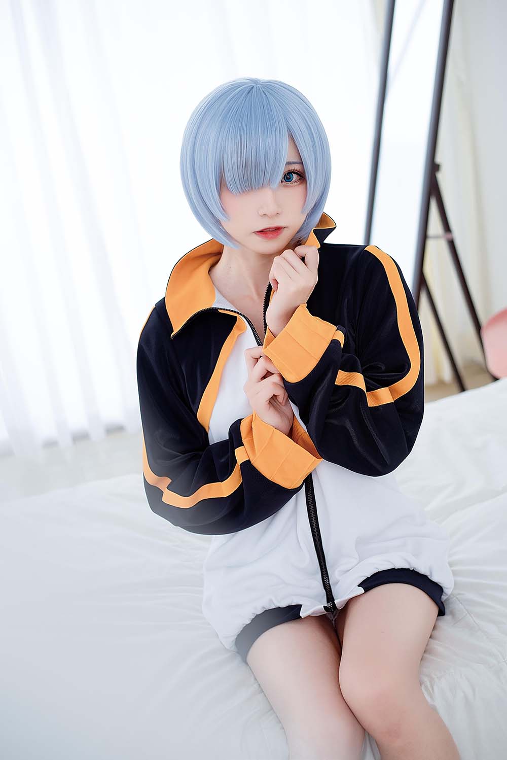 绮太郎Kitaro – 蕾姆运动服 Cosplay-第1张