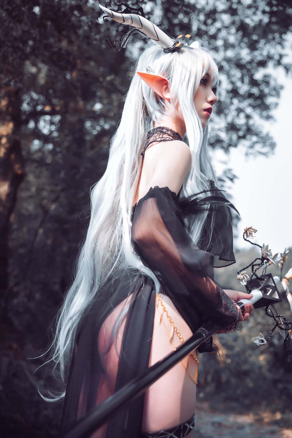 芋圆侑子SJ_ – 闪灵泳装 Cosplay-第2张