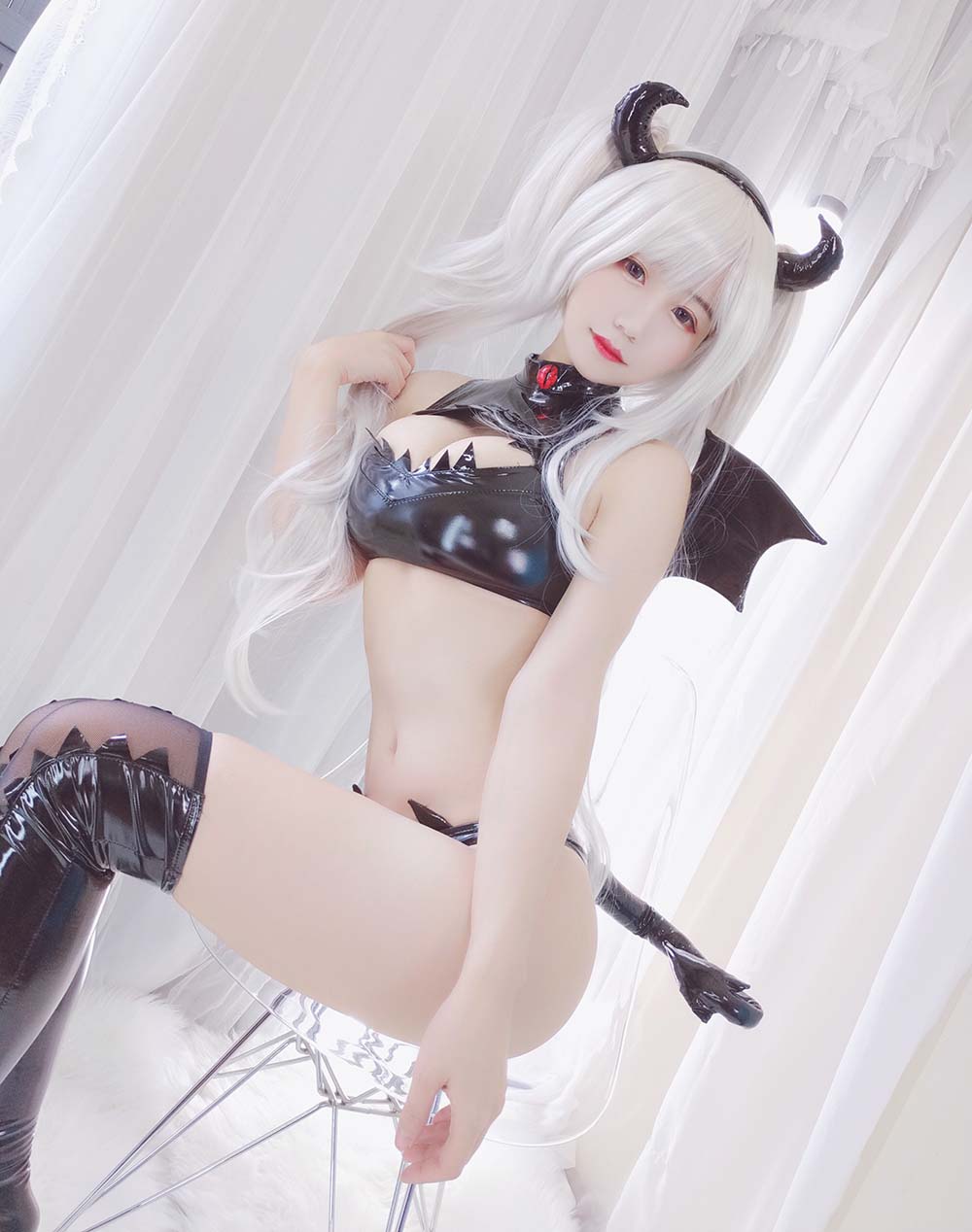 小仓千代w – 魅魔2 Cosplay-第1张