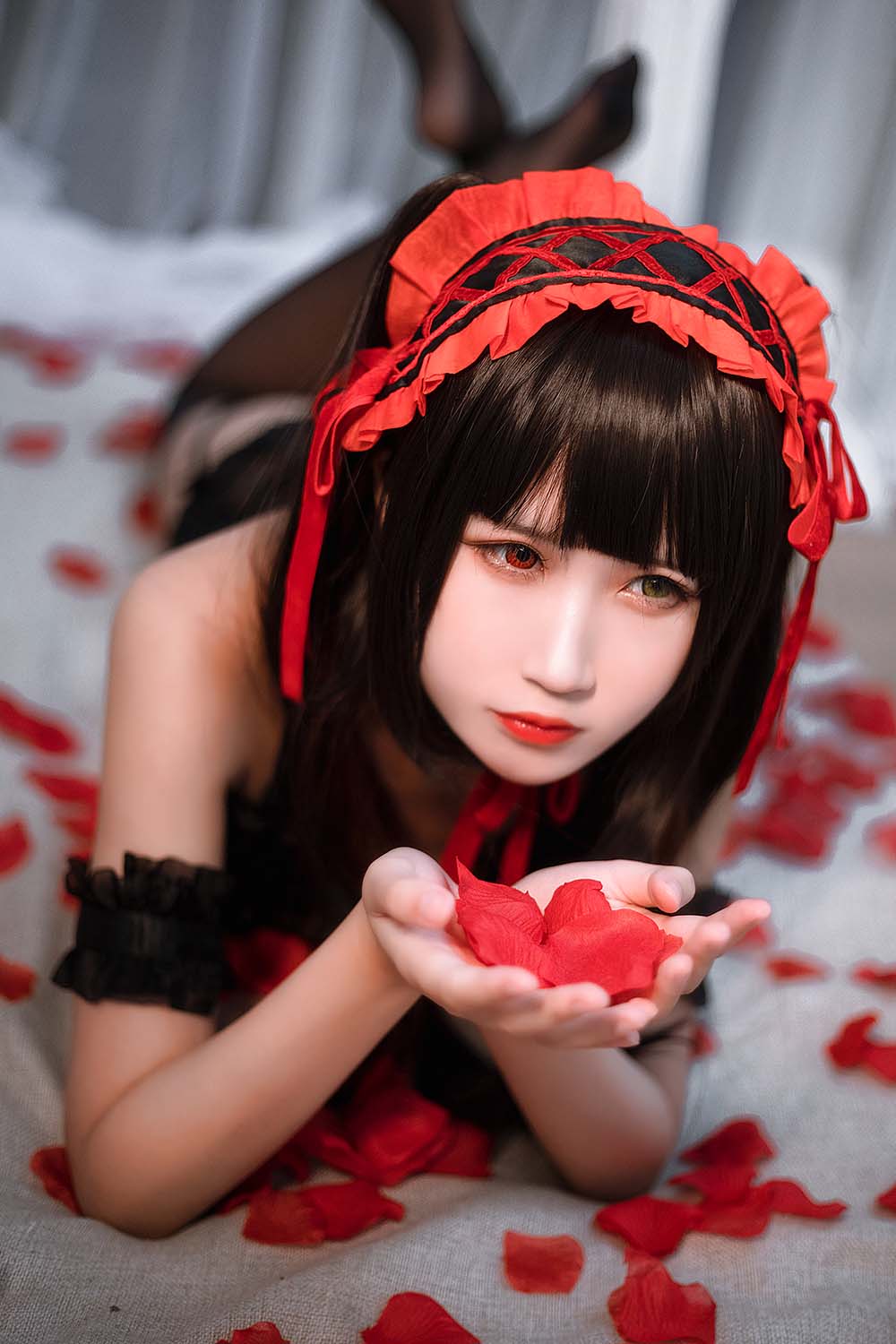 三度_69 – 狂三 Cosplay-第1张
