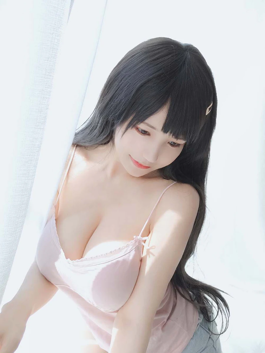 小仓千代w – 粉色吊带 Cosplay-第1张