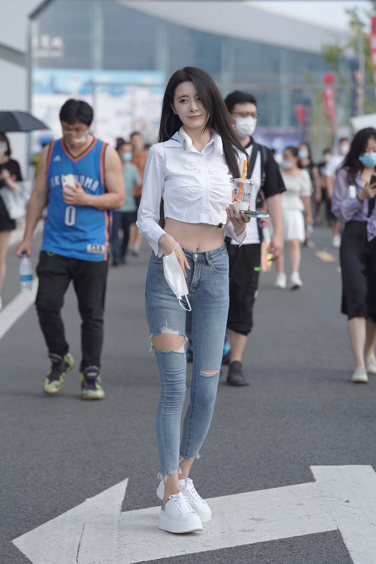 精选街拍作品 NO.2932 窈窕淑女 街拍-第1张