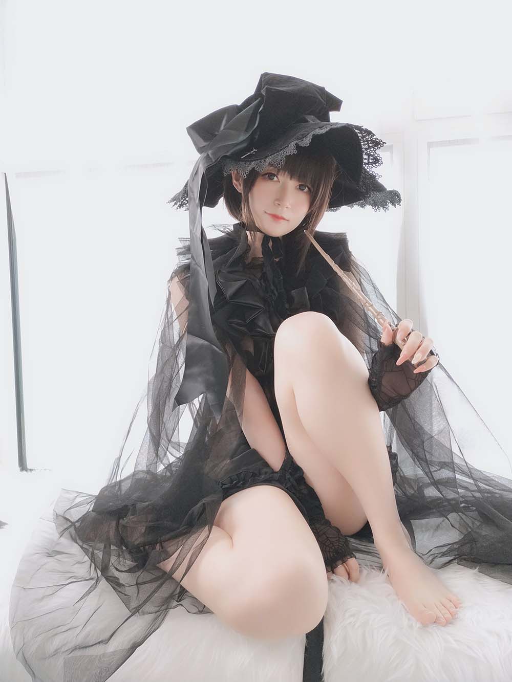 白银 – 见习魔女 Cosplay-第1张