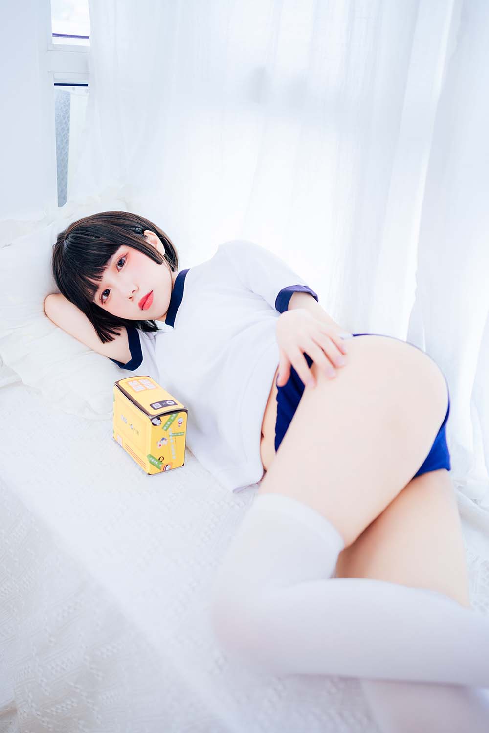 果咩酱w – 体操服 Cosplay-第2张