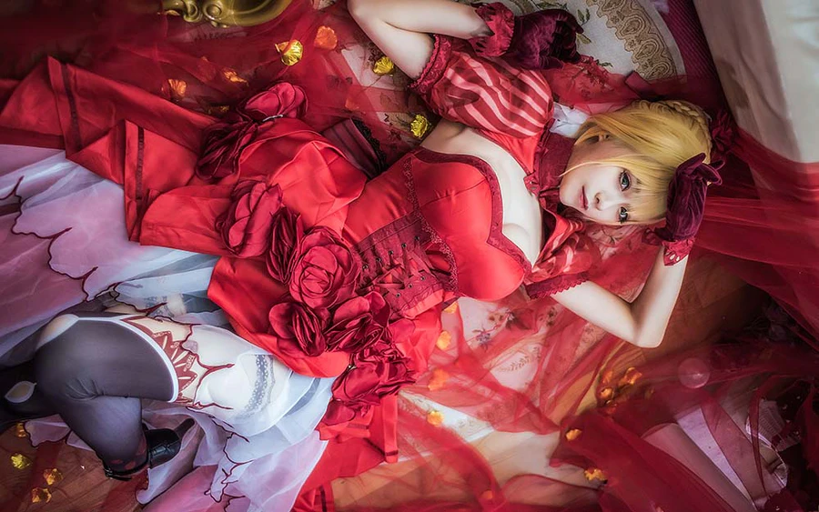 大大卷卷小卷 – 尼禄·克劳狄乌斯 Cosplay-第2张
