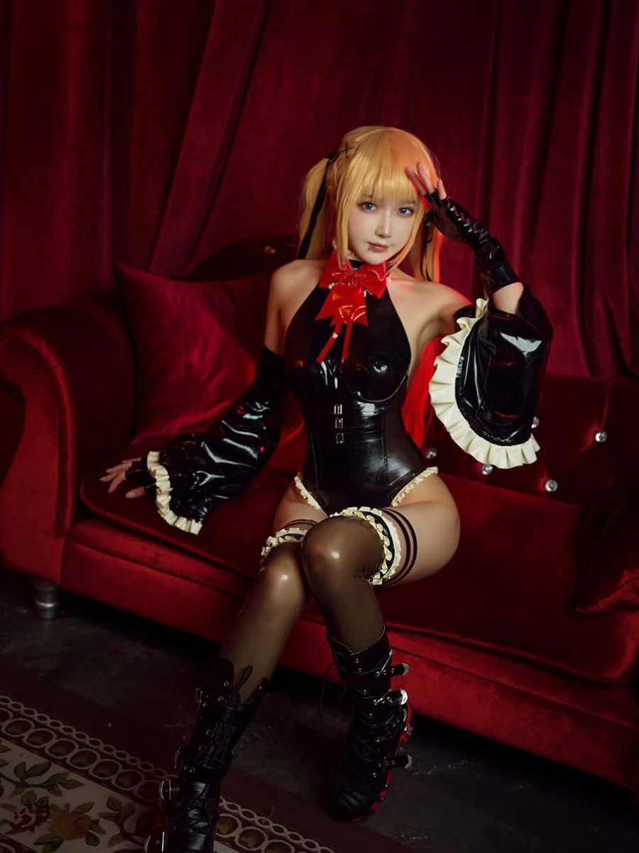 阿包也是兔娘 – 阿包玛丽罗斯胶衣 Cosplay-第2张