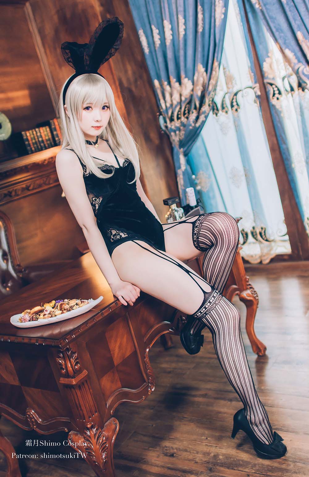 霜月shimo – 黑兔 Cosplay-第1张