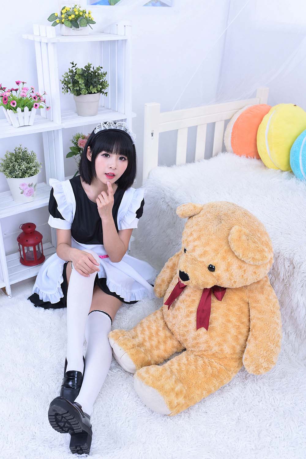 制服の女生 NO.004 海琳 护士与女仆 Cosplay-第1张
