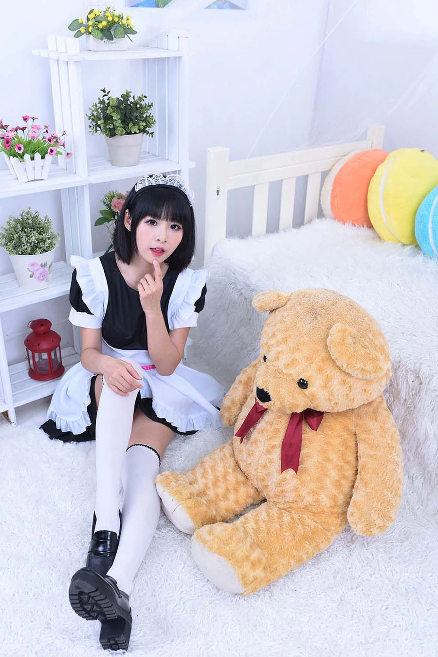 制服の女生 NO.004 海琳 护士与女仆 Cosplay-第1张