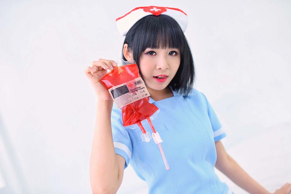 制服の女生 NO.004 海琳 护士与女仆 Cosplay-第2张