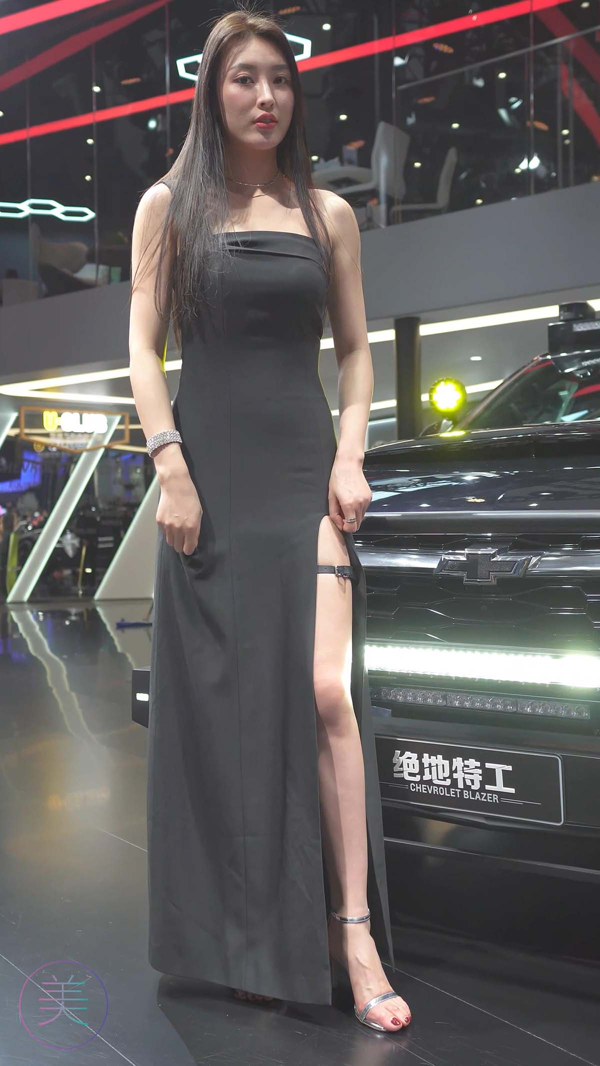 2021 广州车展 Racing Model Chevrolet车模03 街拍-第2张