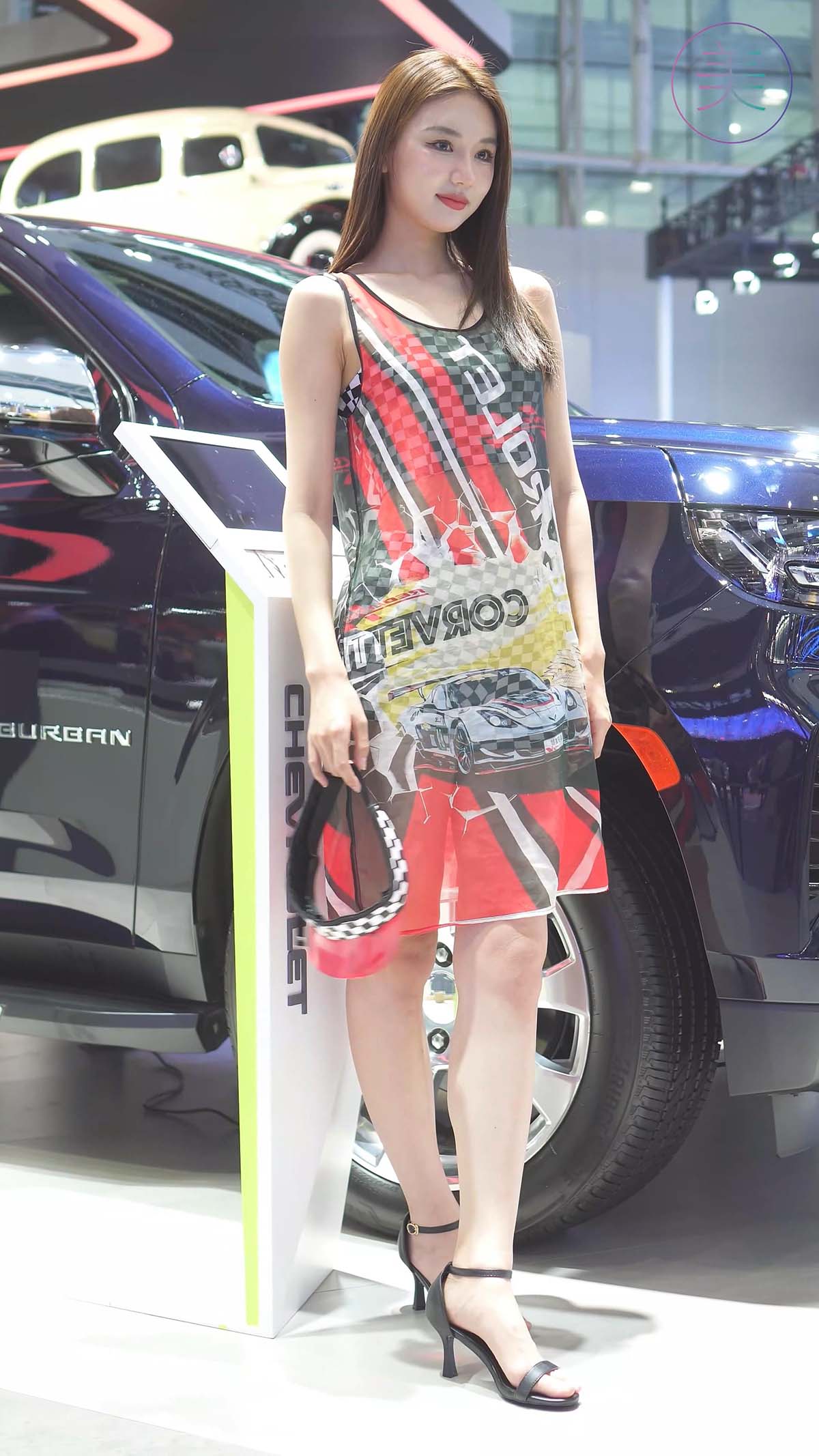 2021 广州车展 Racing Model Chevrolet车模02 街拍-第1张