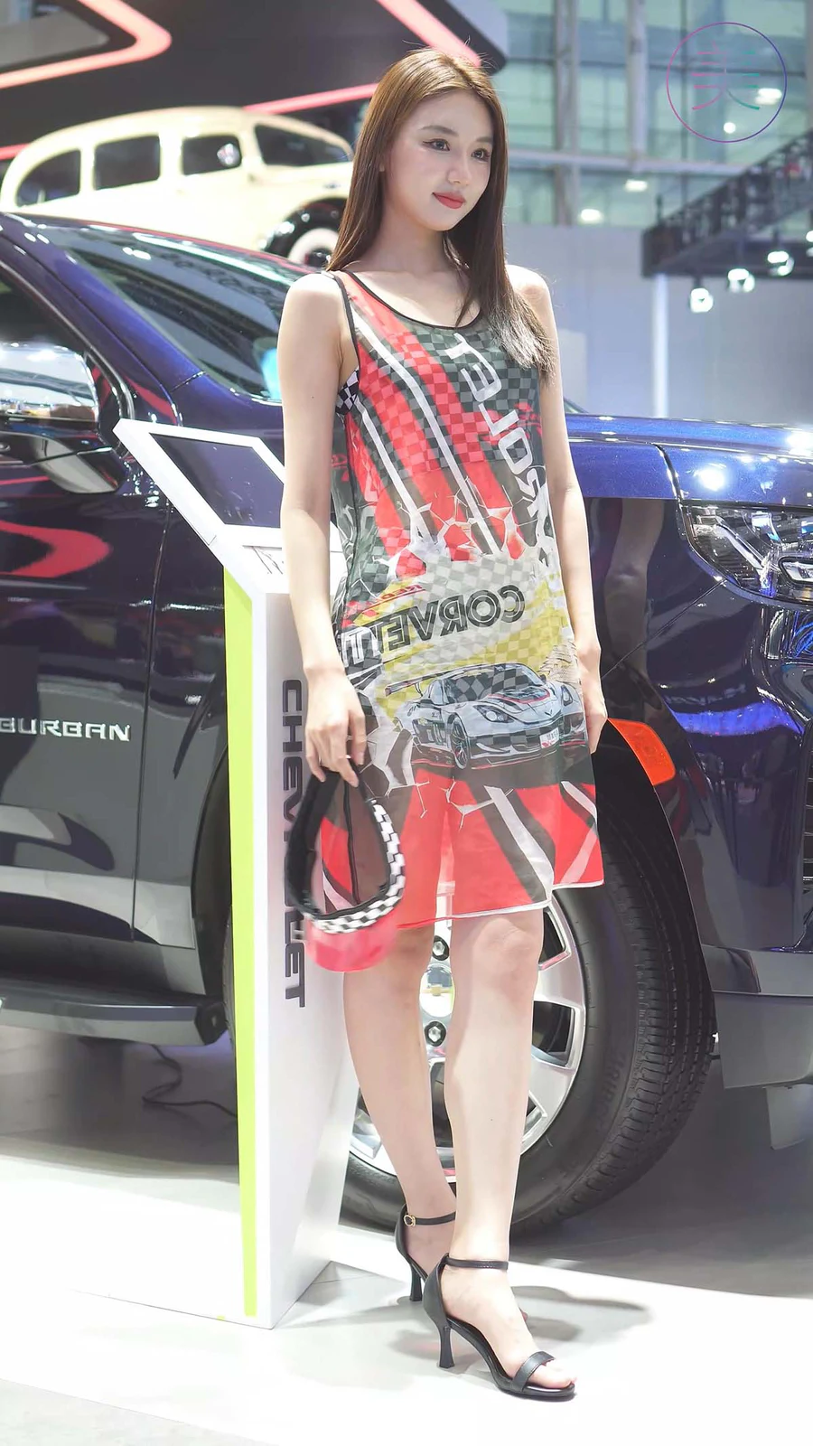 2021 广州车展 Racing Model Chevrolet车模02 街拍-第1张