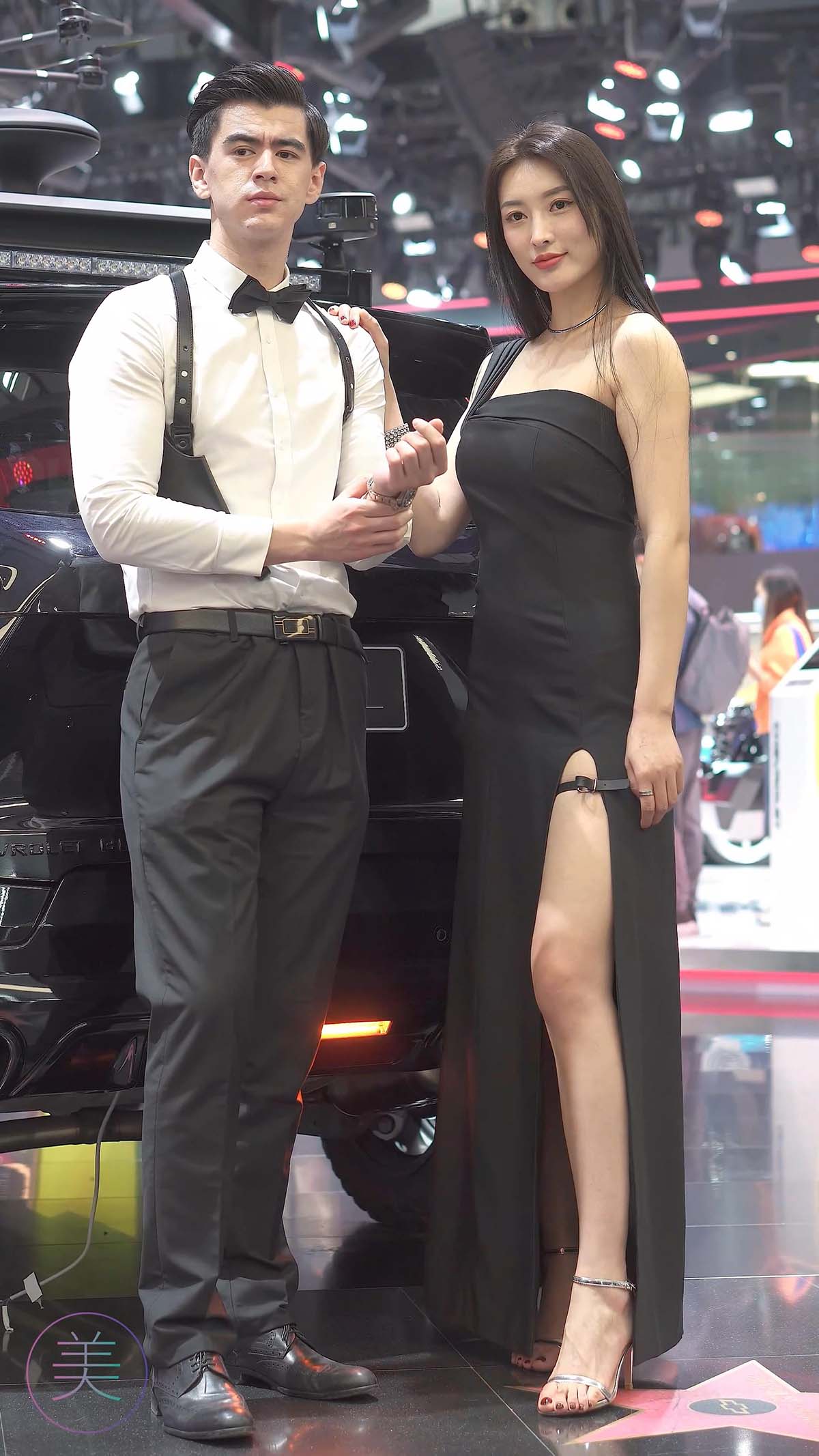2021 广州车展 Racing Model Chevrolet车模01 街拍-第2张
