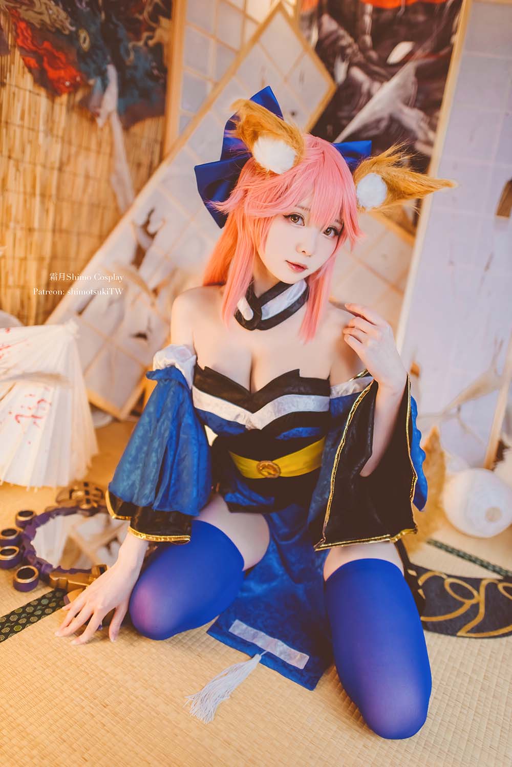 霜月shimo – 玉藻前 Cosplay-第1张