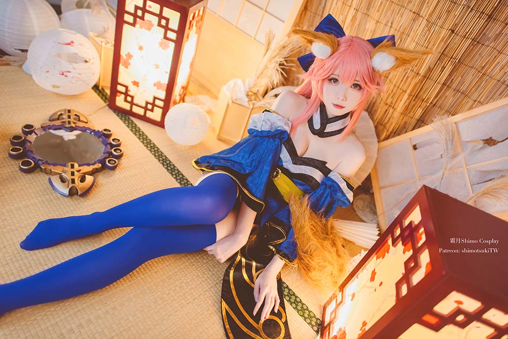 霜月shimo – 玉藻前 Cosplay-第2张