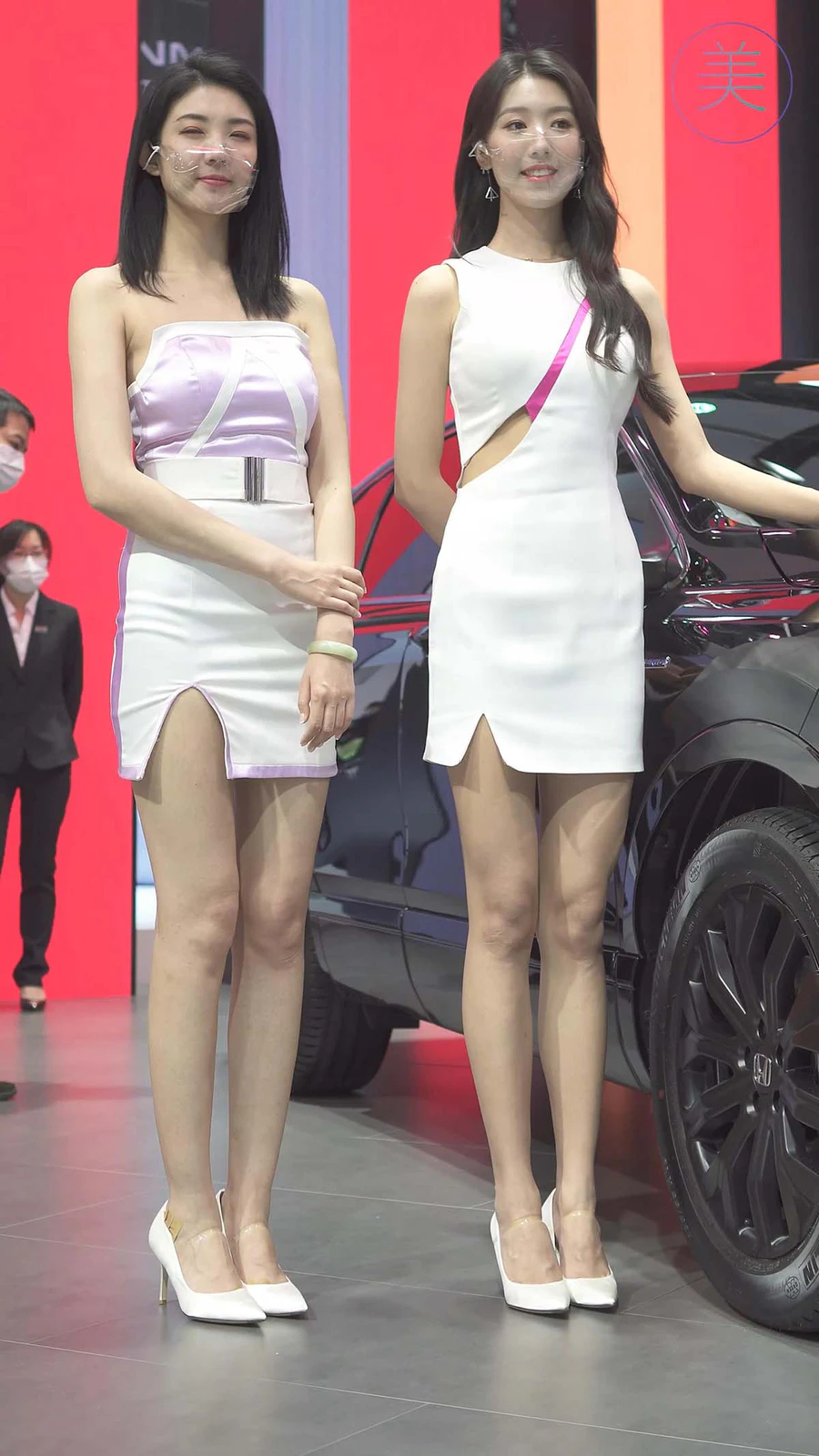 2021 广州车展 Racing Model HONDA车模06 街拍-第1张