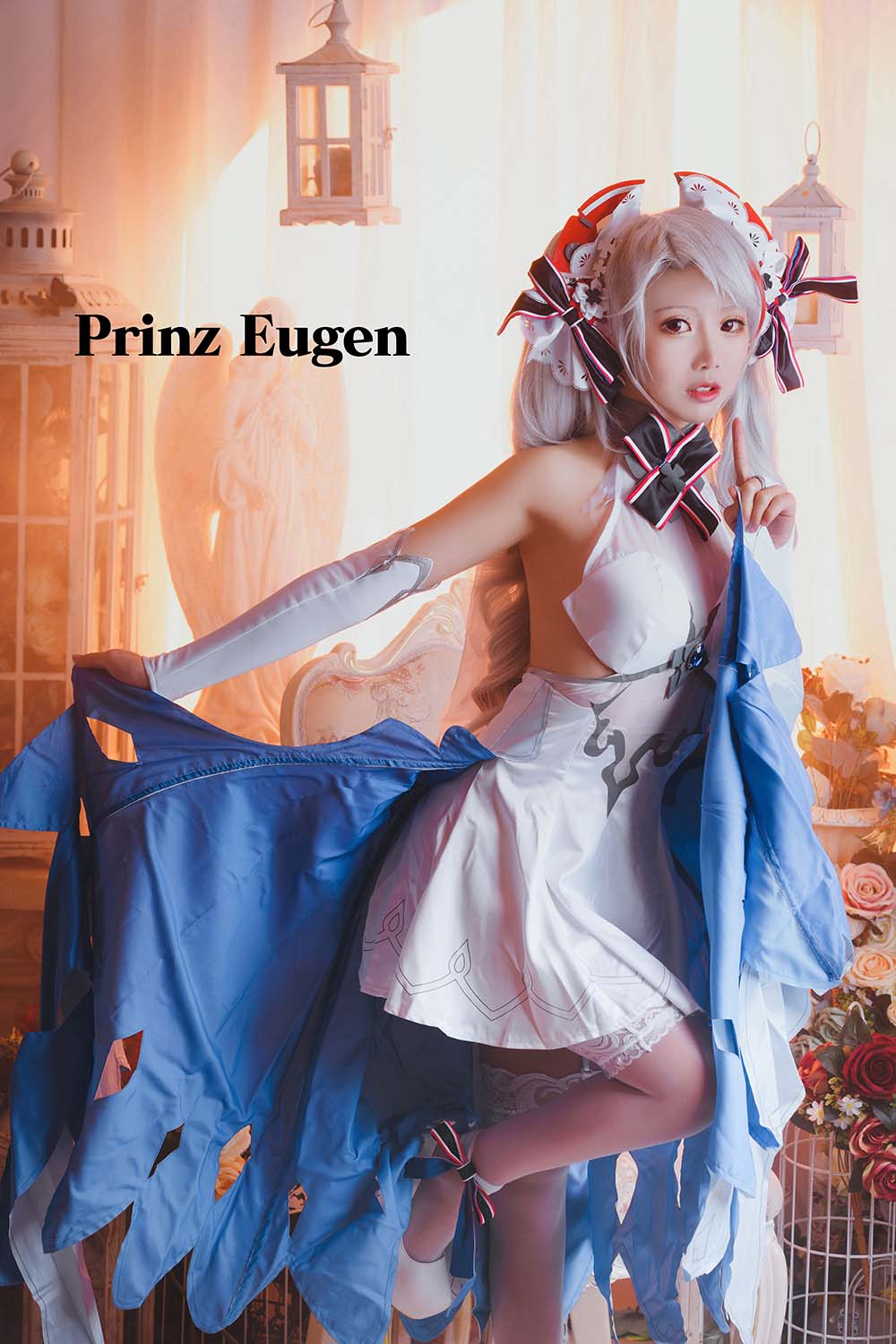 面饼仙儿 – 欧根花嫁 Cosplay-第1张