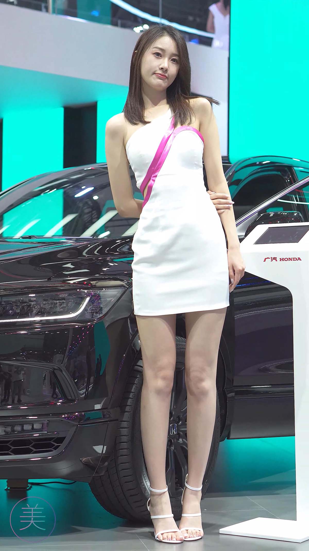 2021 广州车展 Racing Model HONDA车模01 街拍-第1张