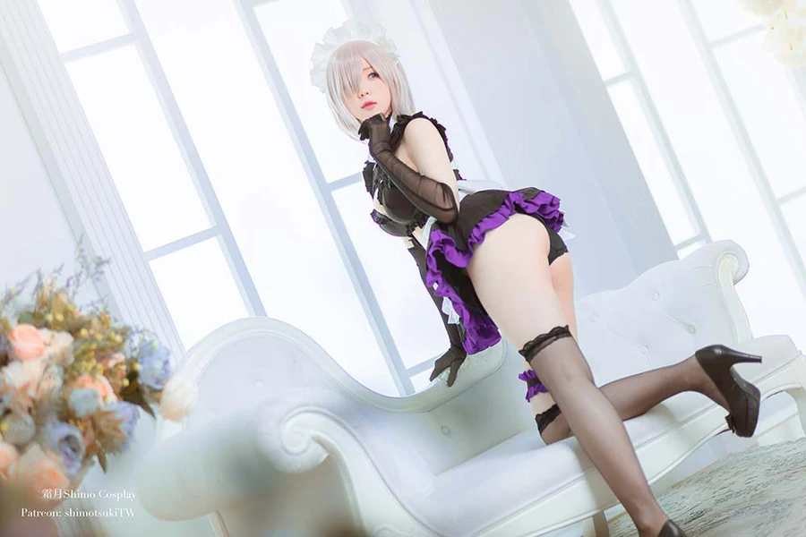 霜月shimo – 玛修女仆 Cosplay-第2张