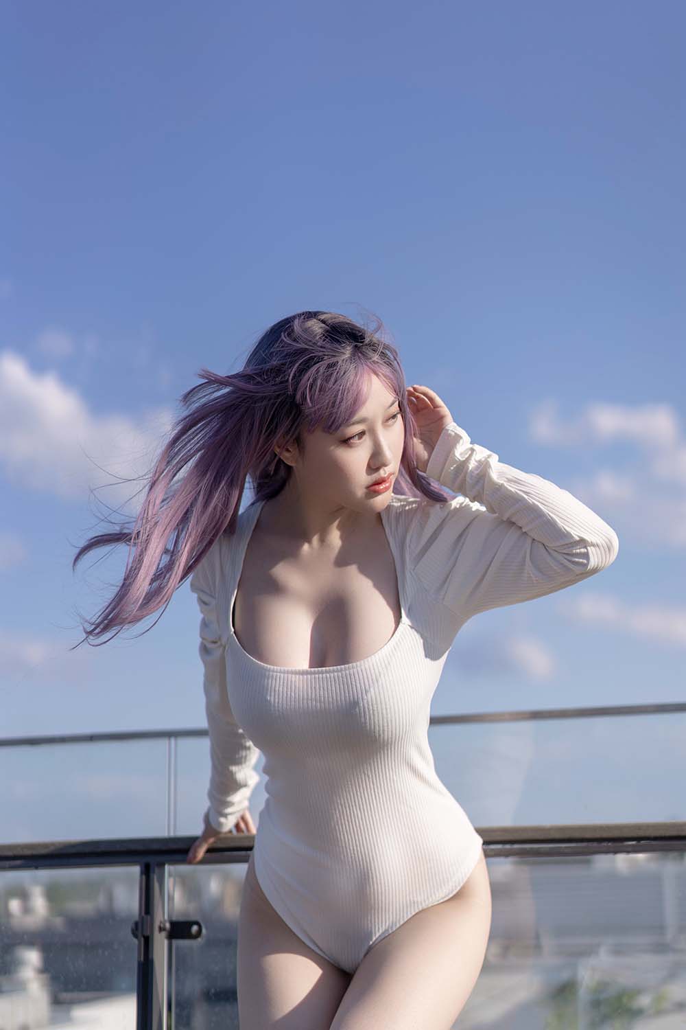 脱尾巴Mizuki – 天台 Cosplay-第1张