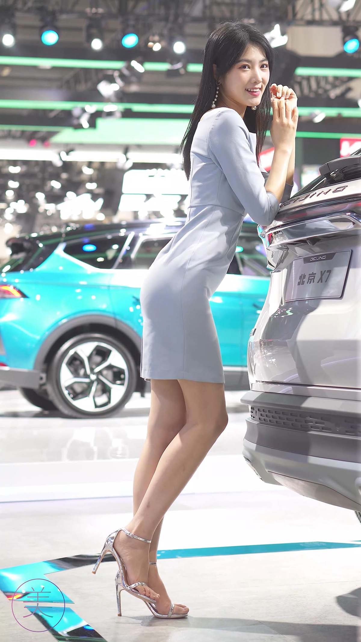 2021 广州车展 Racing Model HYUNDAI车模01 街拍-第1张
