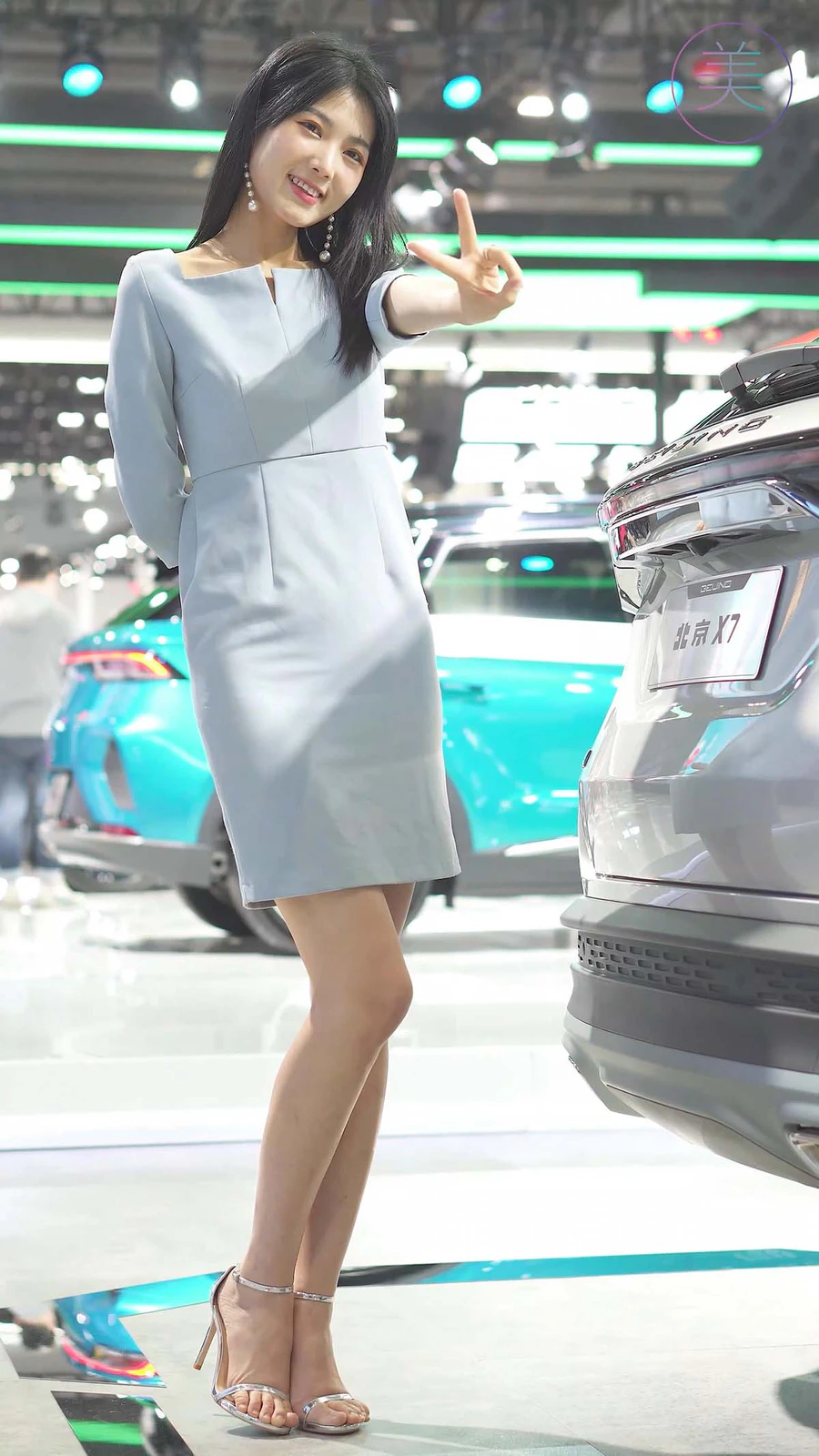 2021 广州车展 Racing Model HYUNDAI车模01 街拍-第2张