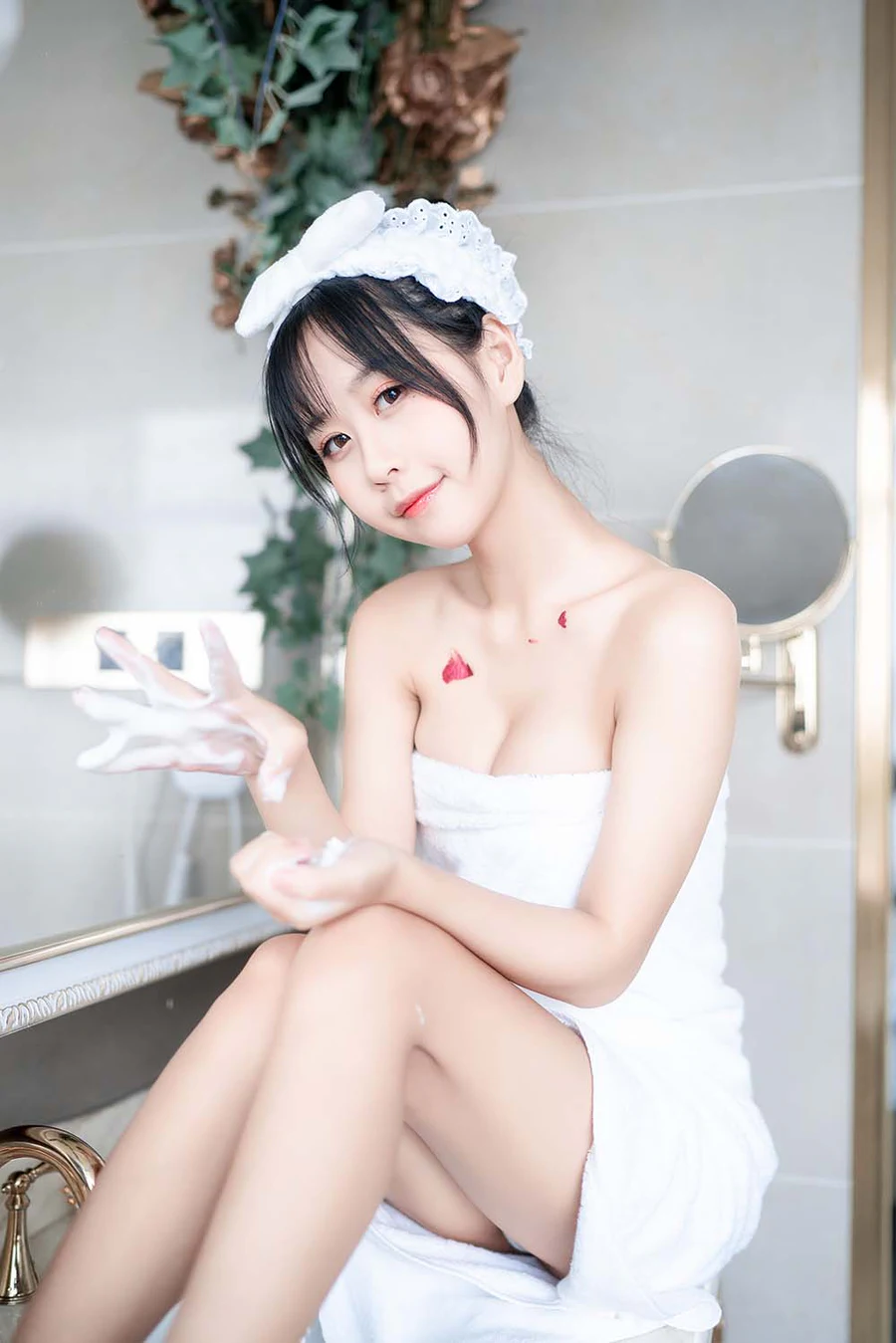 萌芽儿o0 – 浴巾 Cosplay-第1张