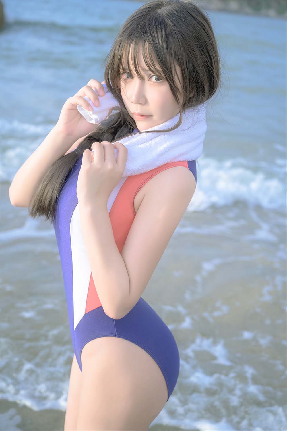 抱走莫子aa – 竞技泳衣 Cosplay-第1张