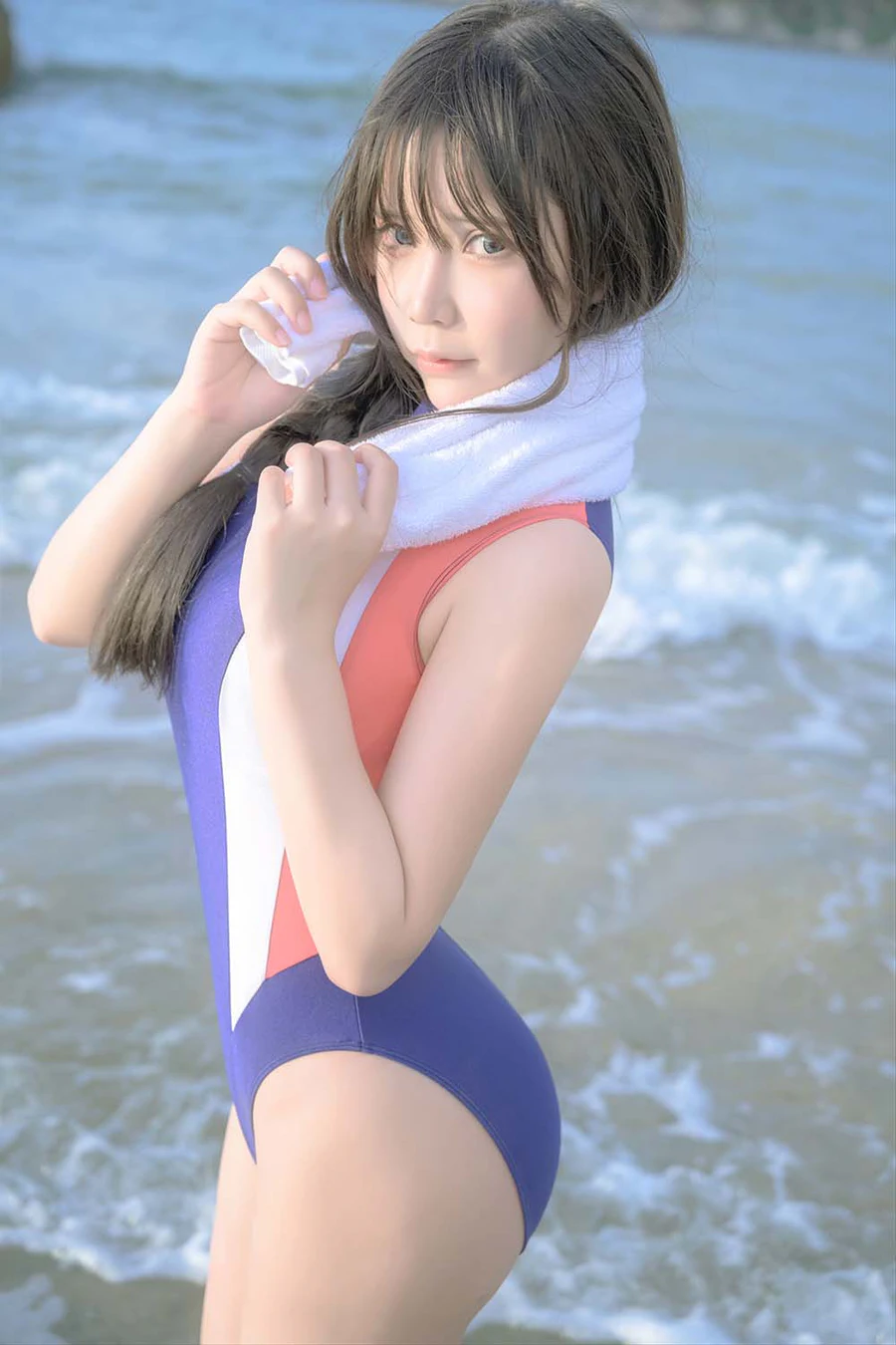 抱走莫子aa – 竞技泳衣 Cosplay-第1张