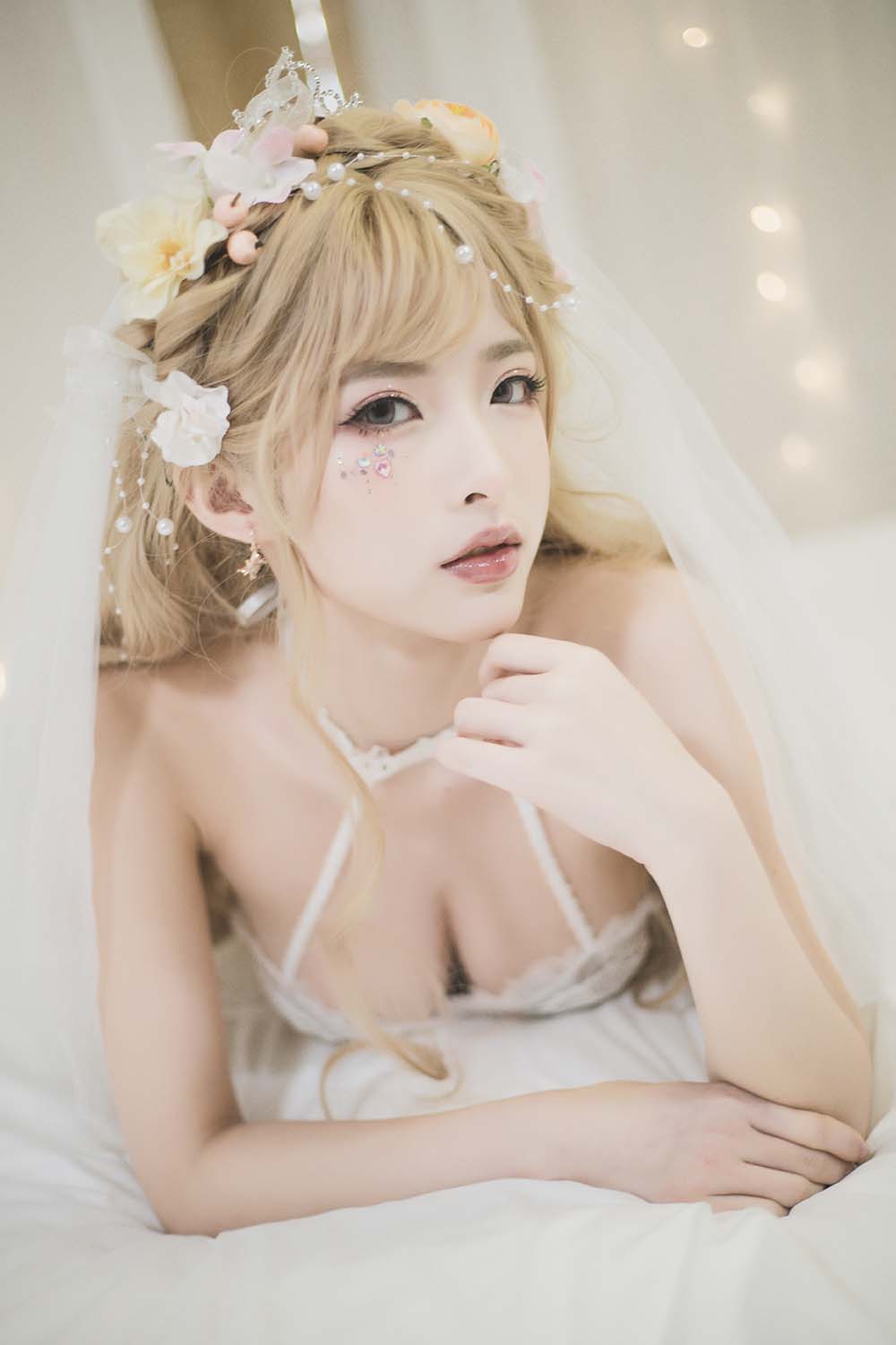 清水由乃 – 七三花嫁 Cosplay-第1张