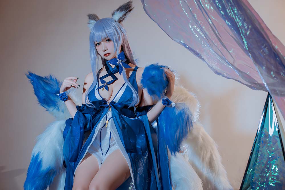 二佐Nisa – 碧蓝信浓礼服 Cosplay-第2张