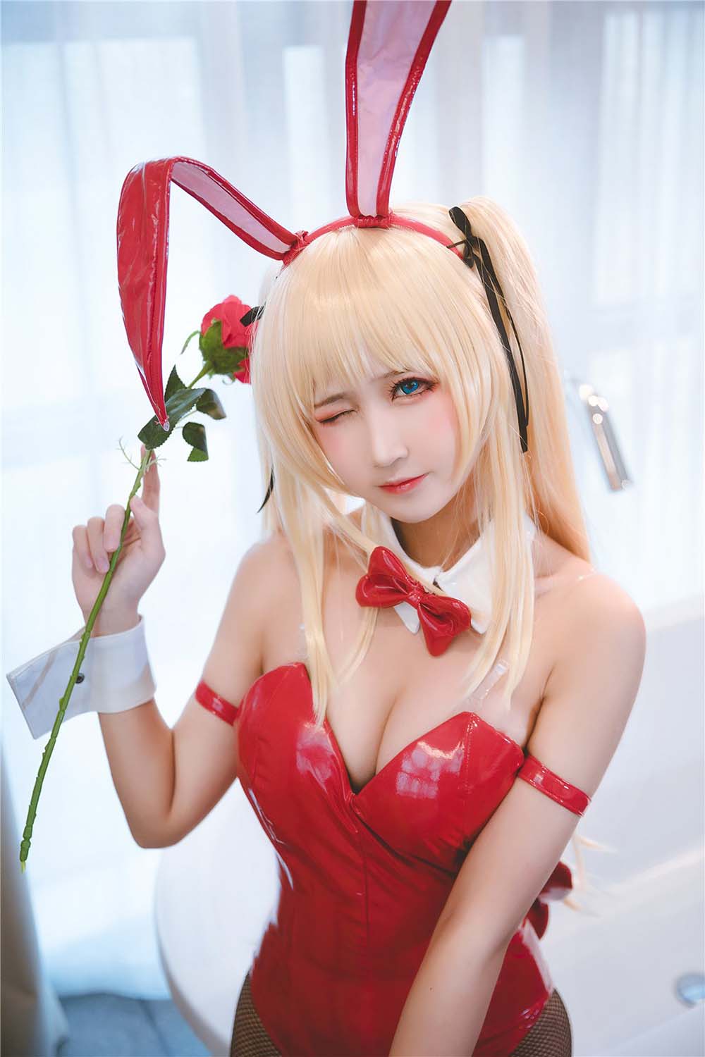 三度_69 – 兔女郎 Cosplay-第1张