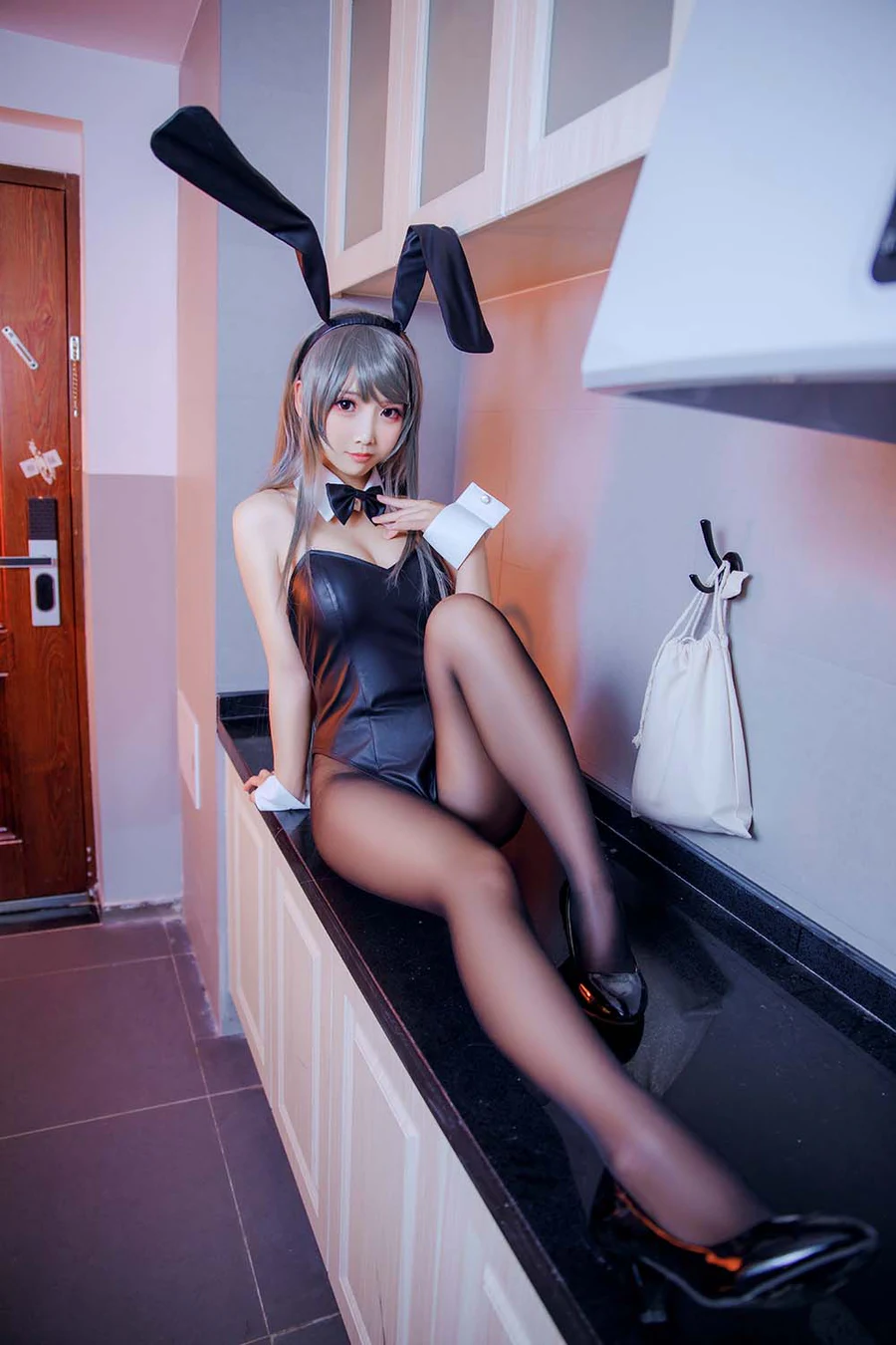 面饼仙儿 – 麻衣学姐 Cosplay-第1张