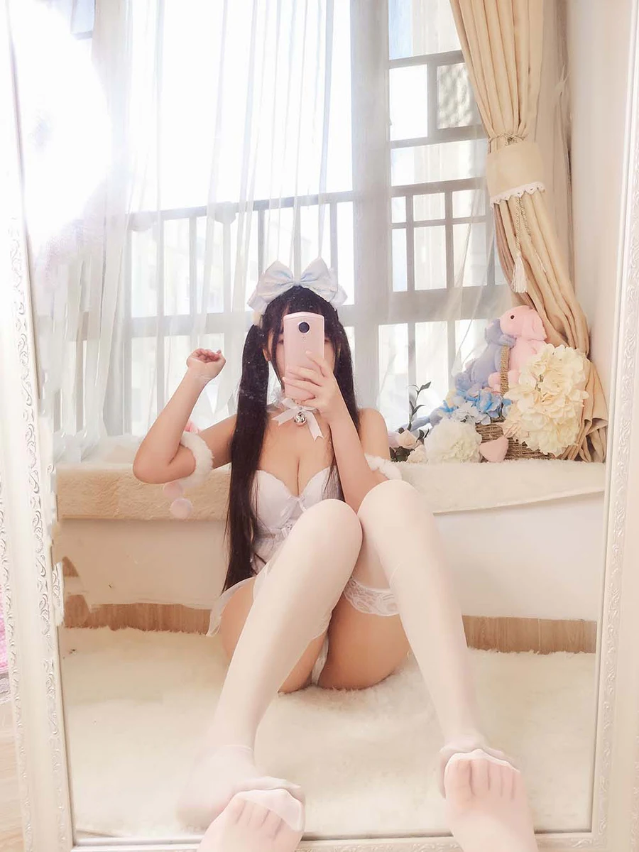 不呆猫 – 蕾丝 Cosplay-第2张