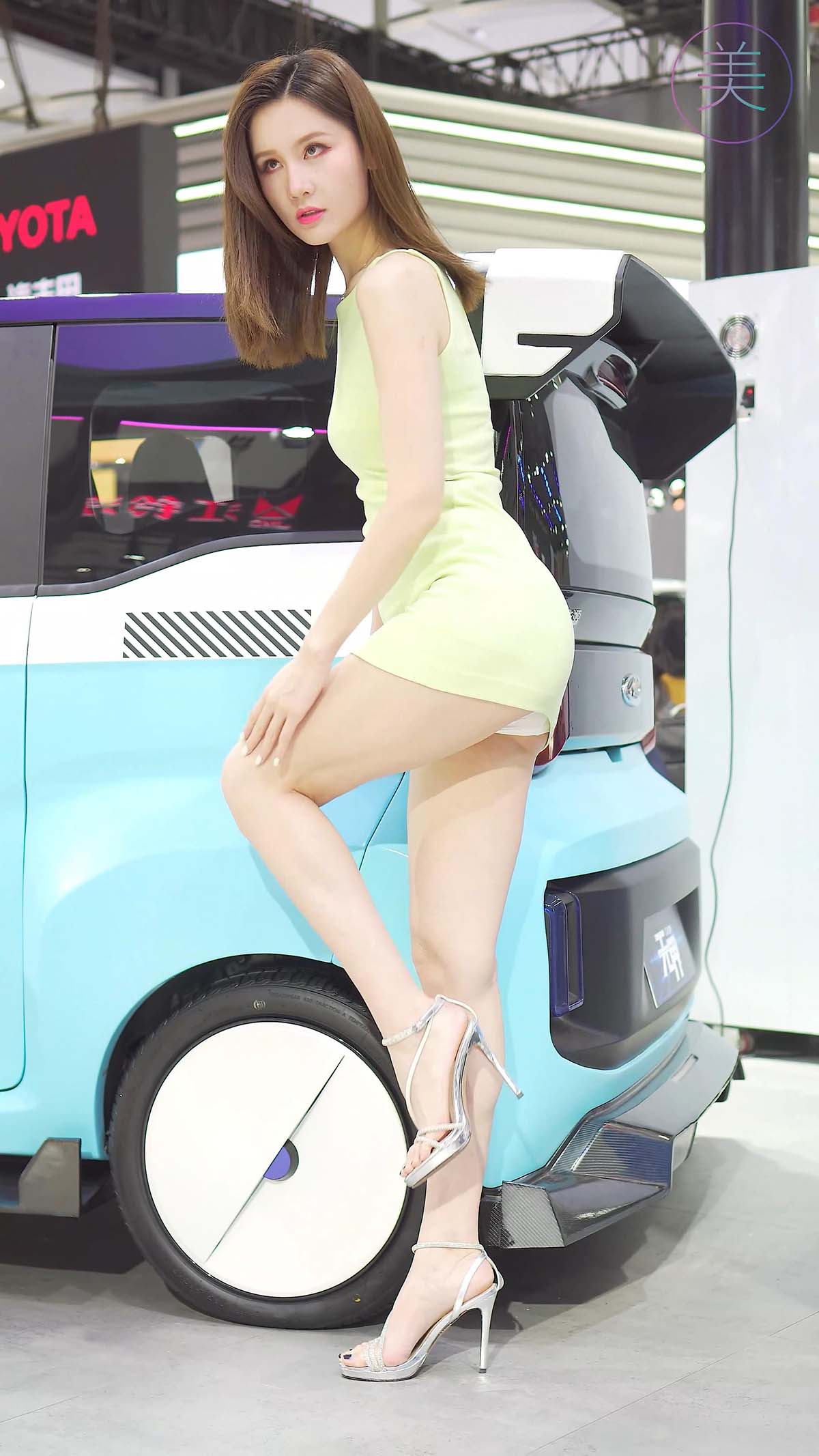2021 广州车展 Racing Model 奇瑞车模03 街拍-第1张