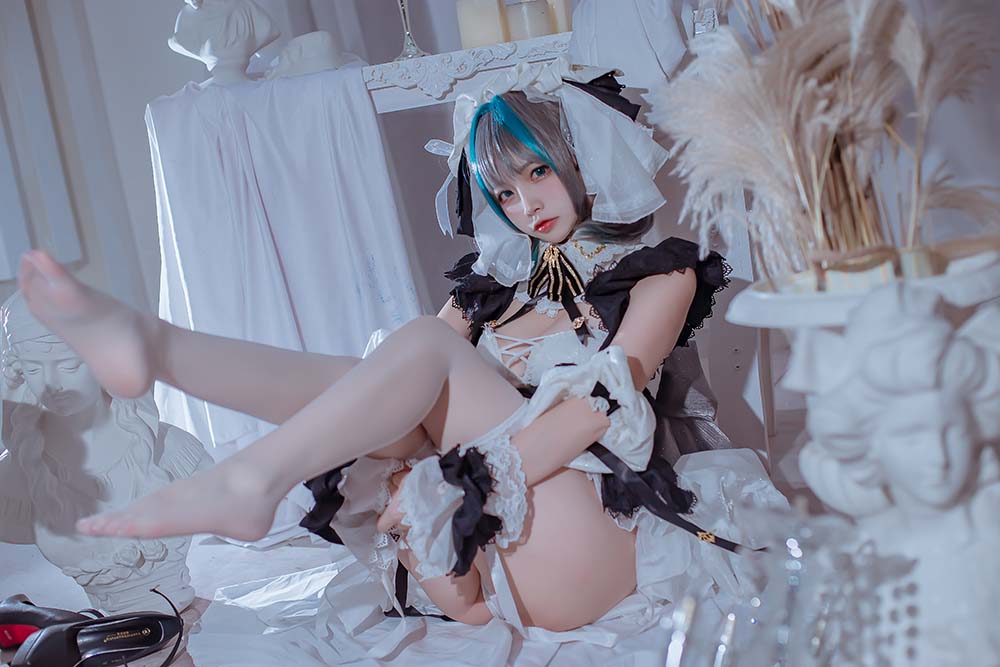 二佐Nisa – 碧蓝柴郡 Cosplay-第2张
