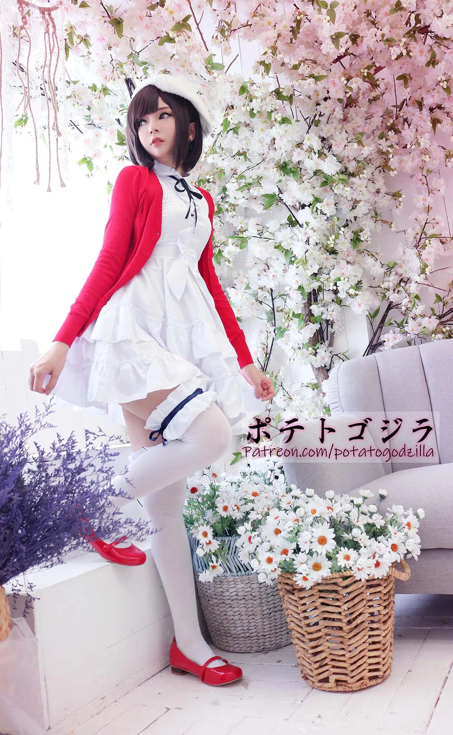 Potato Godzilla – Megumi Kato Cosplay-第1张