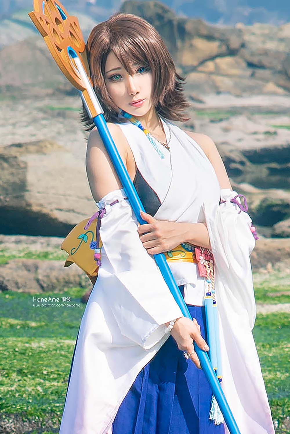 Hane Ame 雨波写真 – 尤娜 Cosplay-第1张