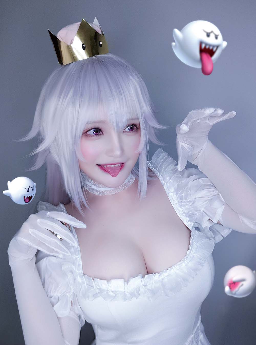 千夜未来 – 幽灵姬 Cosplay-第1张