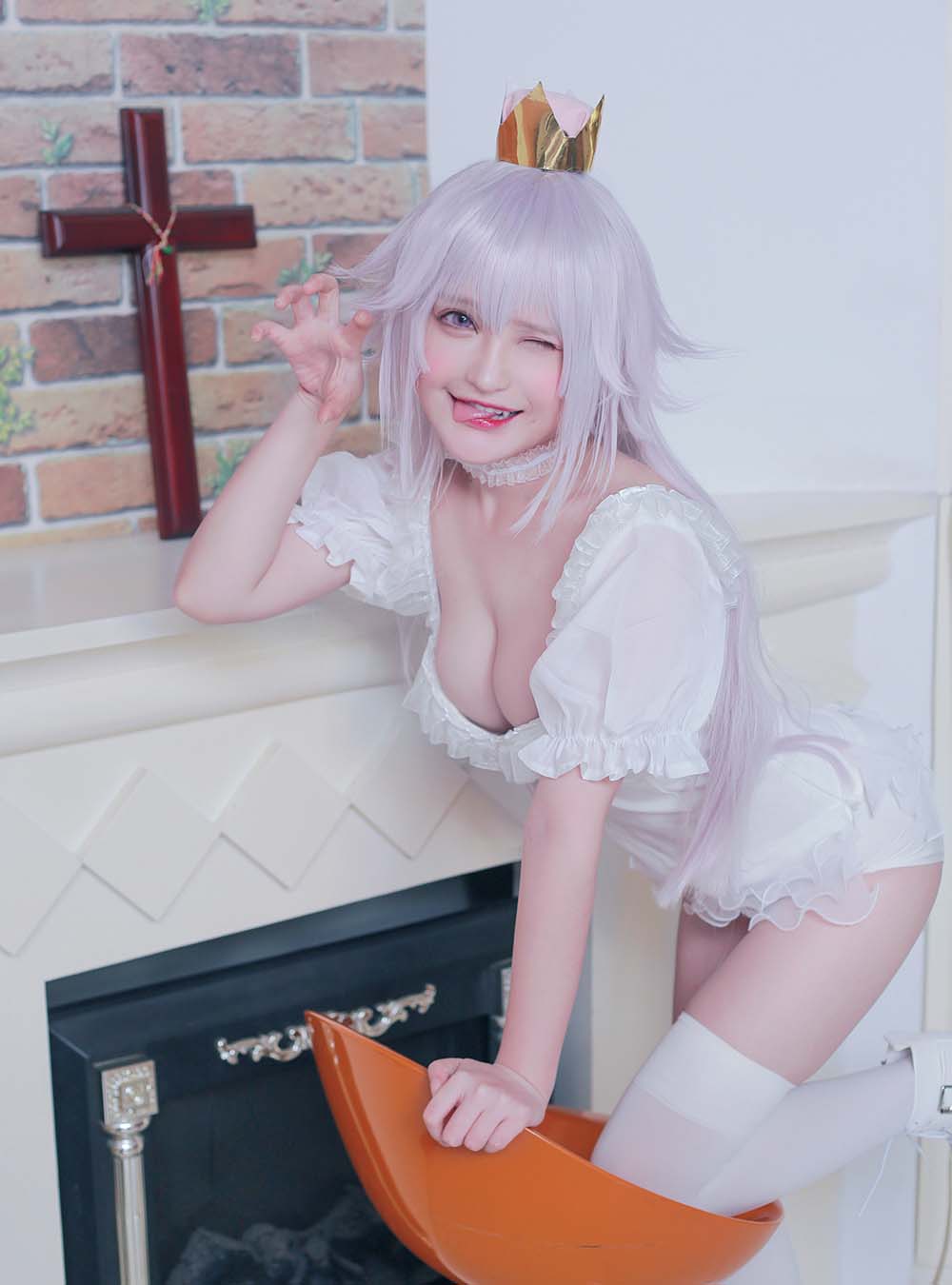 千夜未来 – 幽灵姬 Cosplay-第2张
